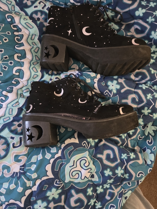 rogue and wolf Shoes - Rogue And Wolf Moondust Platforms - Size 9 - Need Repair